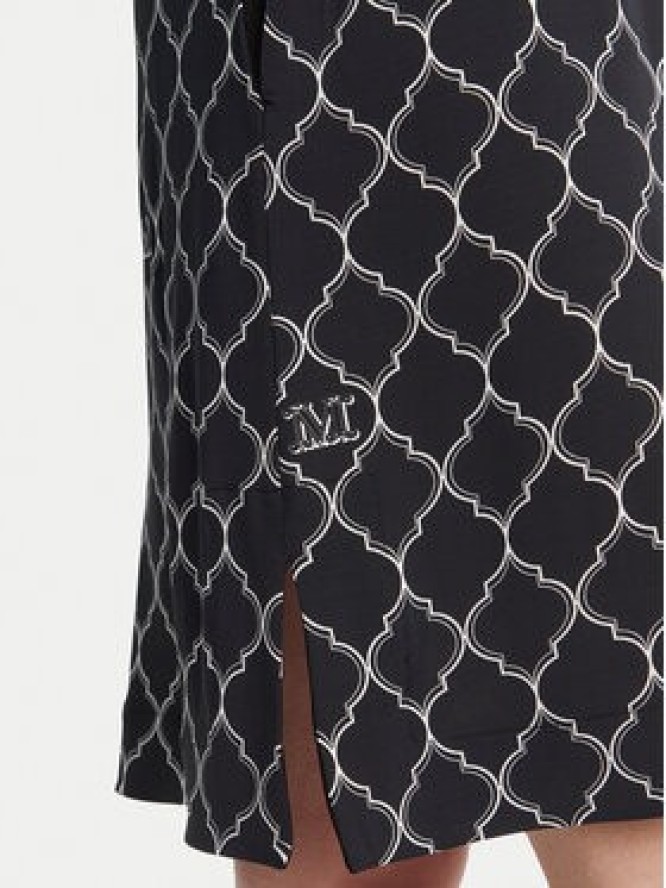 Max Mara Beachwear Sukienka codzienna Aidone 2516621079 Czarny Relaxed Fit