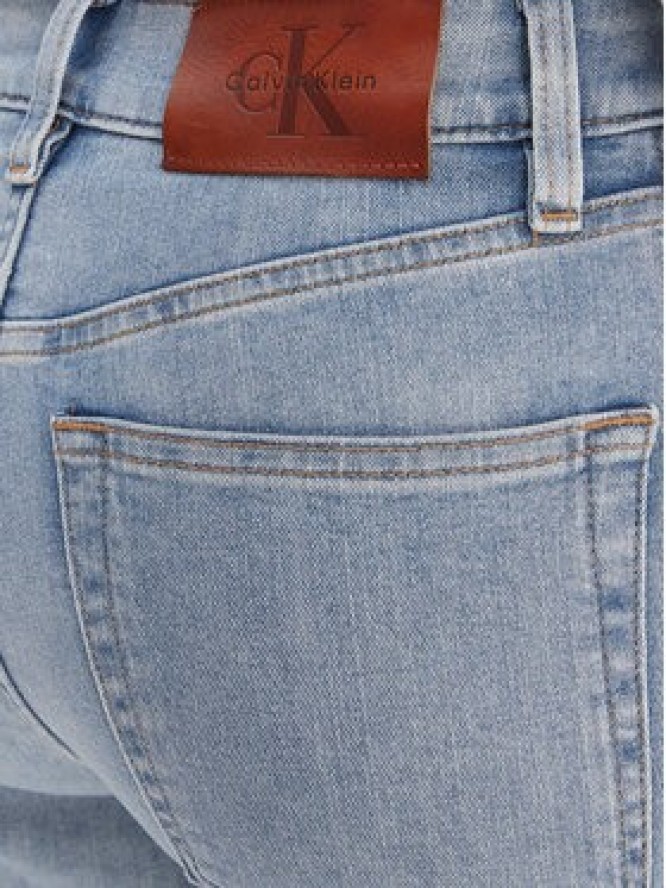 Calvin Klein Jeans Jeansy LV047E612G Niebieski Straight Fit