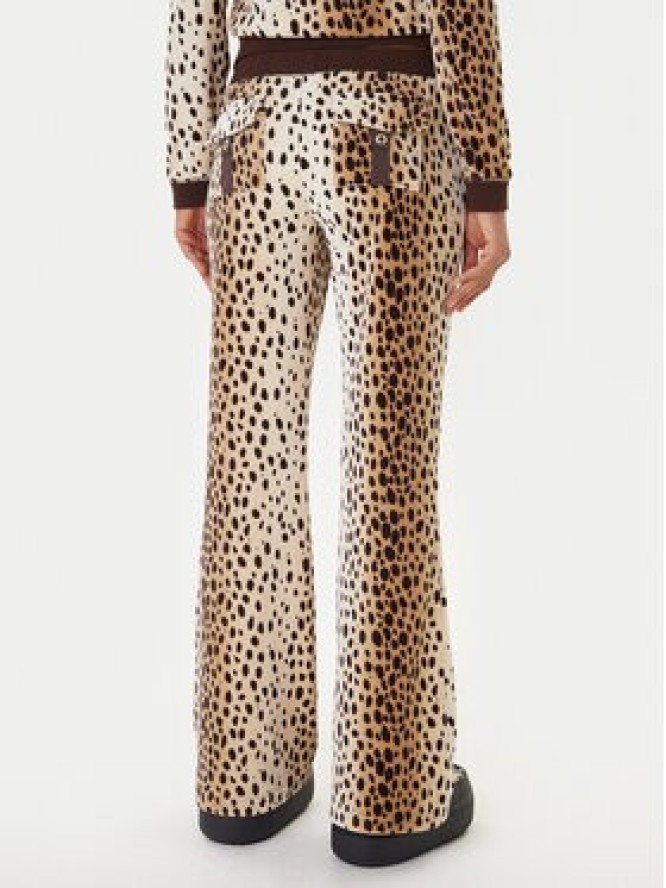 Juicy Couture Spodnie dresowe JCGBJ225013A Beżowy Regular Fit
