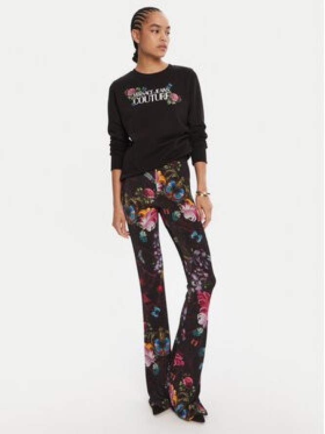 Versace Jeans Couture Bluza 79HAIB00 CFB00 Czarny Regular Fit