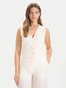 Guess Kamizelka W5YH51 WH5N2 Écru Regular Fit