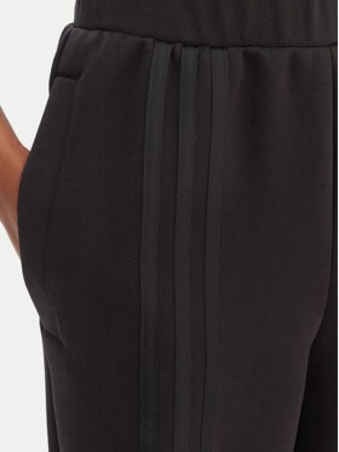 adidas Spodnie dresowe Off Placed 3-Stripes JX2733 Czarny Wide Leg