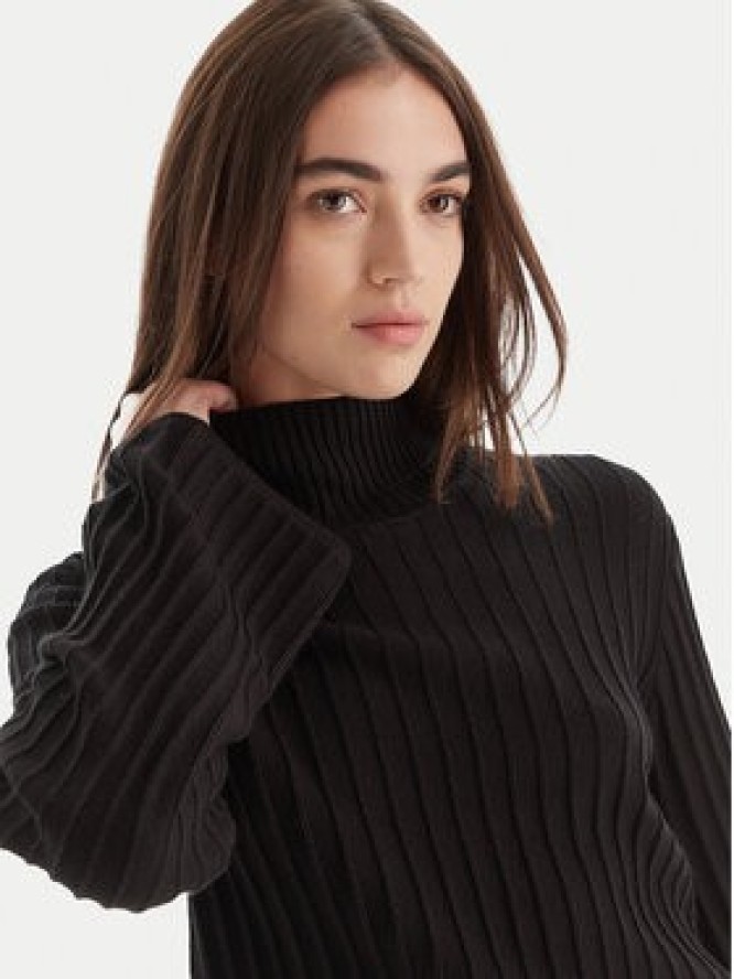 Karl Lagerfeld Jeans Golf A4W18021 Czarny Slim Fit