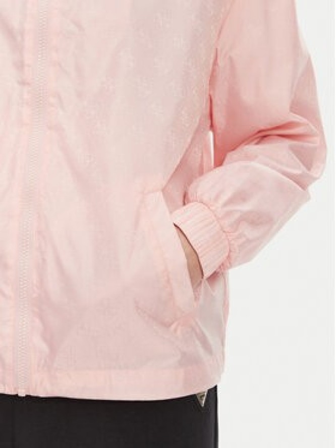 Guess Kurtka przejściowa V5GL01 WH482 Różowy Regular Fit
