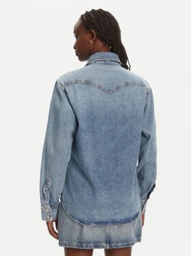 Liu Jo Koszula jeansowa UA5203 D4306 Niebieski Relaxed Fit