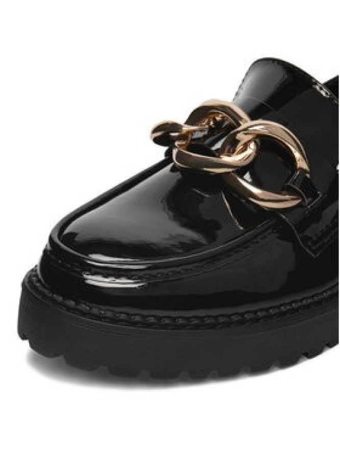 DeeZee Loafersy WS5621-18 Czarny
