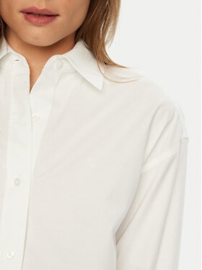 Calvin Klein Jeans Koszula J20J224858 Biały Relaxed Fit