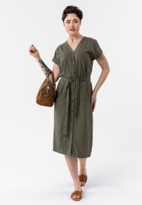 Sukienka z lnem G-SUNRAY