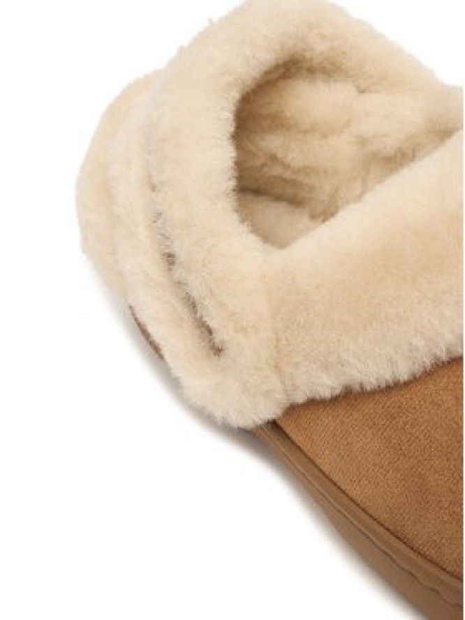 Crocs Klapki Classic Unfurgettable Vegan Suede Clog 212106 Beżowy