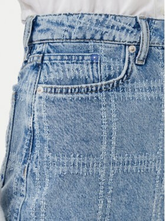 Karl Lagerfeld Jeans Spódnica jeansowa A2W12013 Niebieski Regular Fit