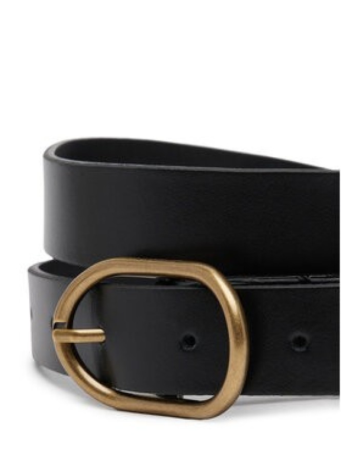 Calvin Klein Jeans Pasek Damski Casual Center Pin Buckle 25Mm LV04K7010G Czarny