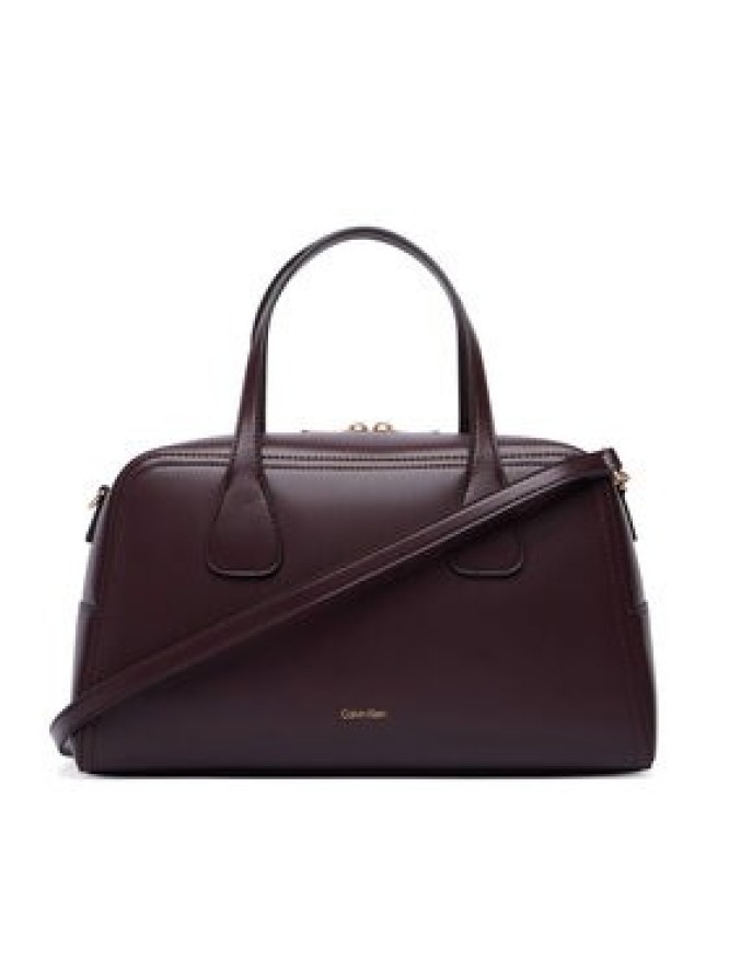 Calvin Klein Torebka Ck Medium Bowling Bag LV04F3610G Bordowy