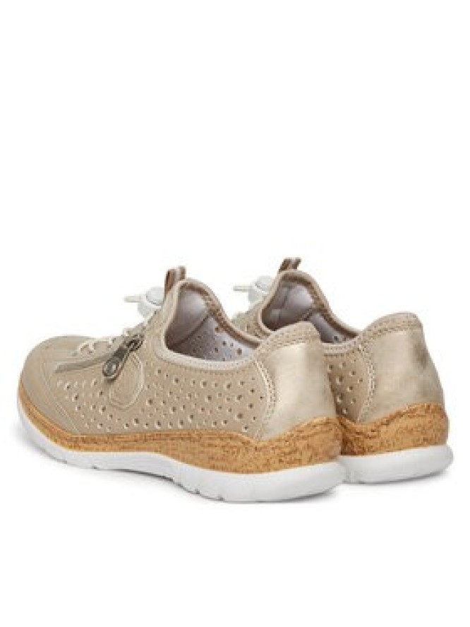 Rieker Sneakersy N42P6-62 Beżowy