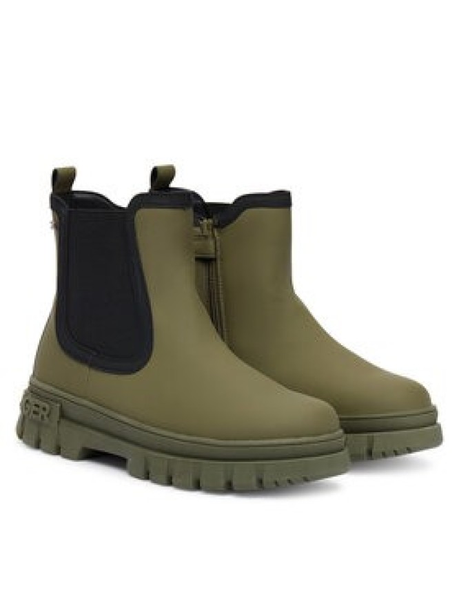Tommy Hilfiger Botki T3X5-34130-1355414 Khaki