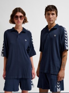 Luźna koszulka polo Hummel Archive