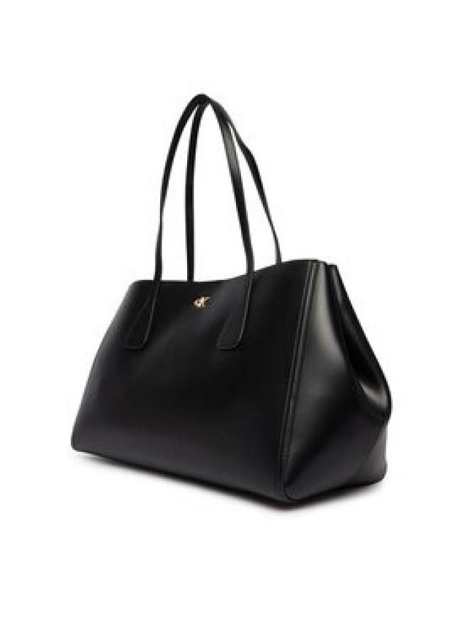 Calvin Klein Torebka Ck Snap Large Tote LV04F3502G Czarny