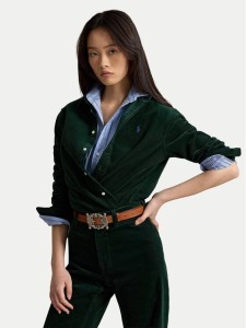 Polo Ralph Lauren Koszula 211A93203011 Zielony Regular Fit