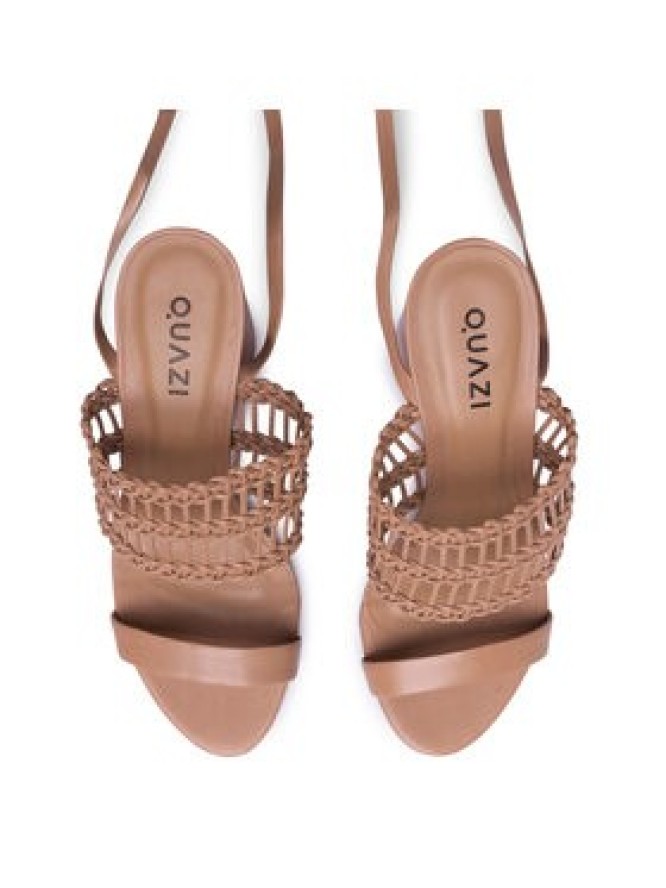 QUAZI Sandały QZ-49-04-000428 Brązowy