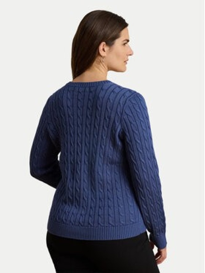 LAUREN RALPH LAUREN Kardigan 200P14040502 Fioletowy Regular Fit