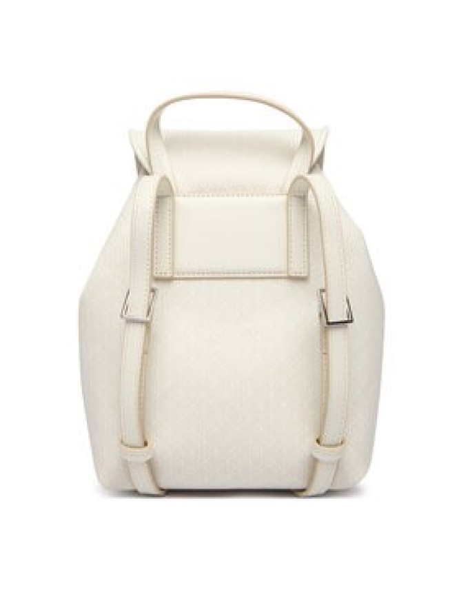 Calvin Klein Plecak Emblem Aop Mini Backpack LV04F3507G Biały