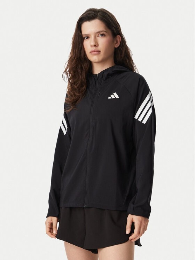 adidas Kurtka przejściowa Adi365 Running KQ8074 Czarny Regular Fit