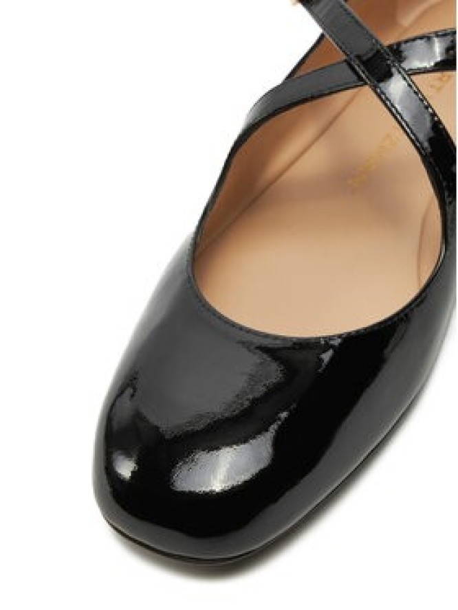 Stuart Weitzman Baleriny Clem Flat SK070 Czarny