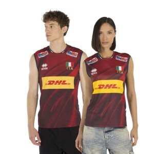Errea Naz. Koszulka Włochy Siatkówka 4^Mg Unisex Sklep Konkursowy Dorośli