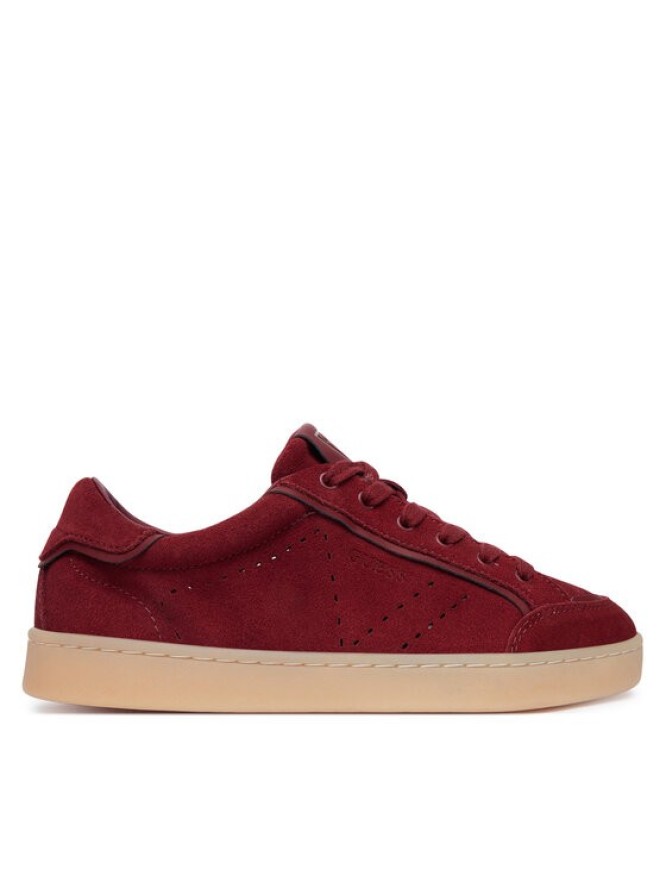Guess Sneakersy FLTJHE SUE12 Bordowy