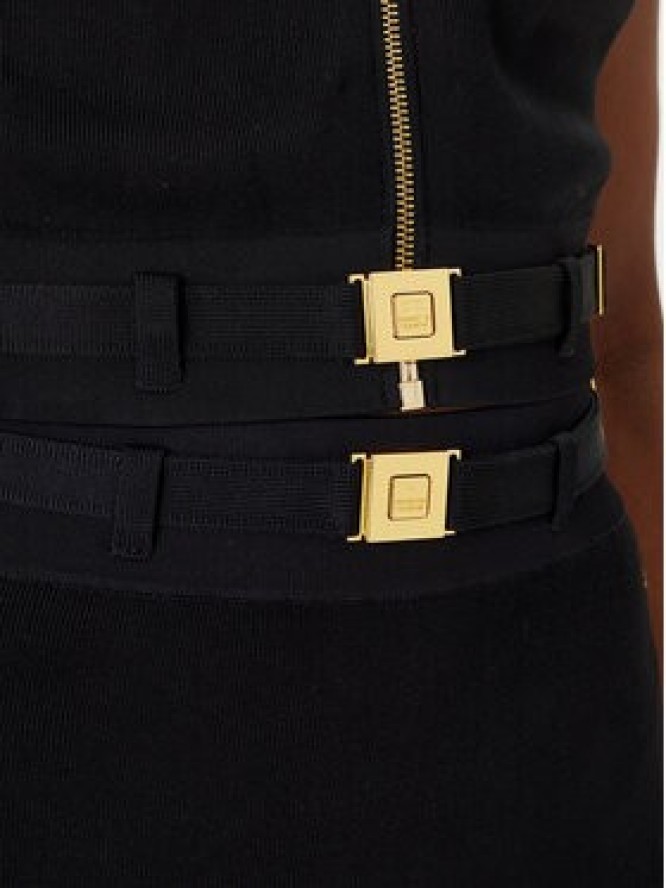 Elisabetta Franchi Top TK-71S-61E2-V270 Czarny Regular Fit