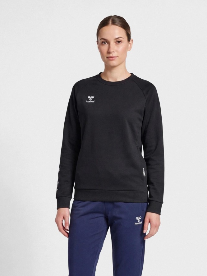 Damska bluza bawełniana Hummel Move Grid
