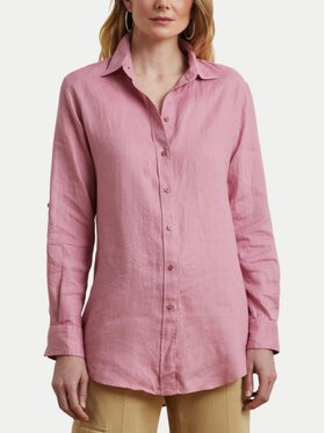 LAUREN RALPH LAUREN Koszula 200782777067 Różowy Relaxed Fit