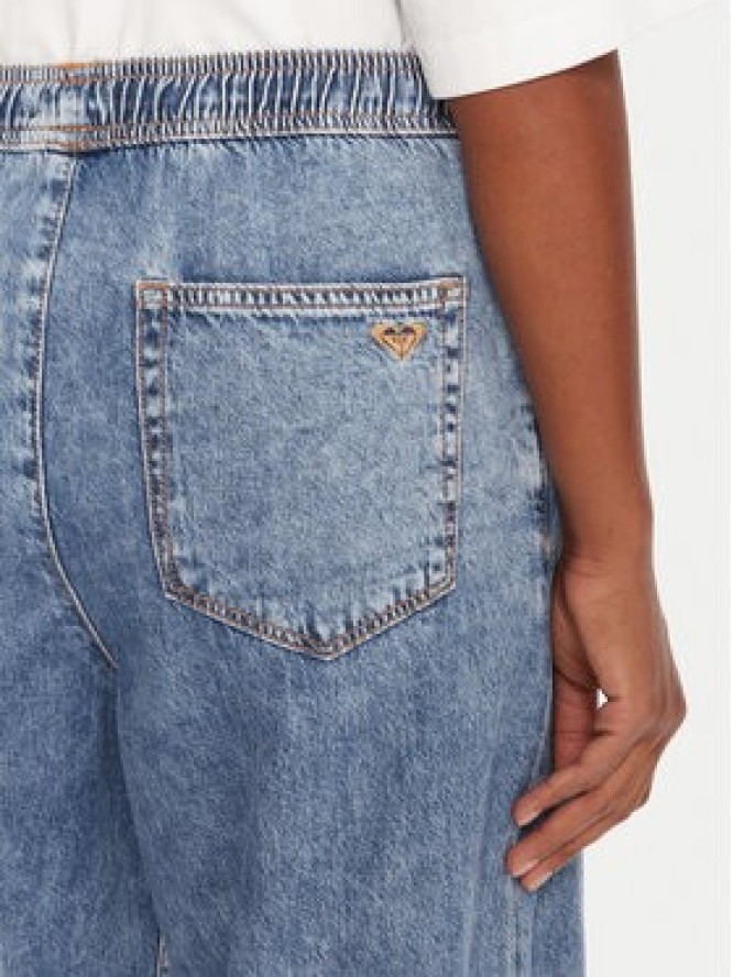Roxy Jeansy Stunning ERJDP03313 Niebieski Relaxed Fit