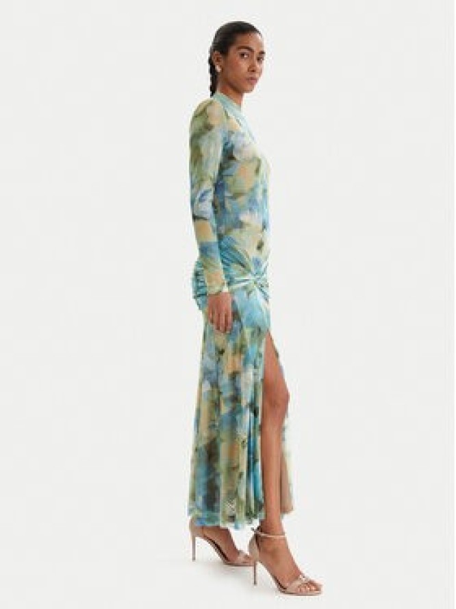 Bardot Sukienka letnia Lea 60243DB1 Zielony Slim Fit