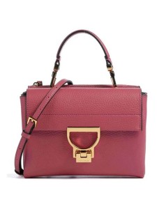 COCCINELLE Skórzana torebka w kolorze bordowym - 19 x 15 x 8 cm rozmiar: onesize