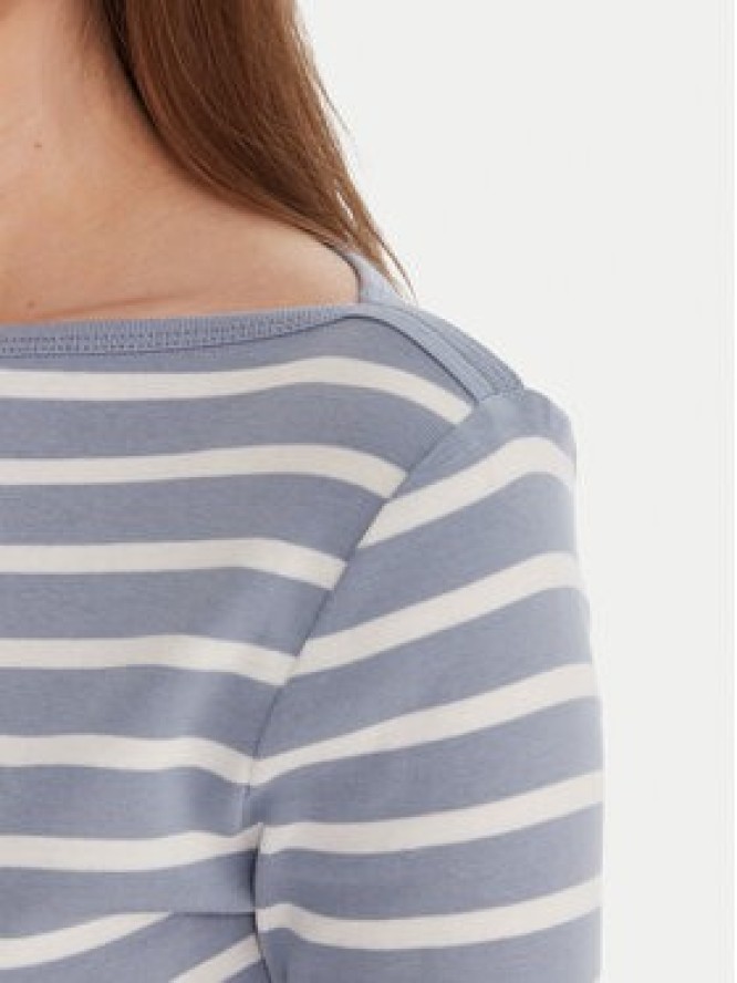 Tommy Hilfiger Bluzka WW0WW40589 Błękitny Regular Fit