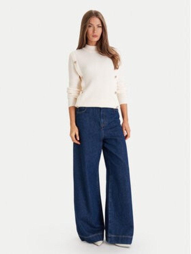 Morgan Sweter 252-MCOOL Beżowy Regular Fit