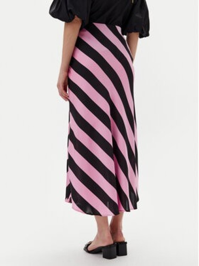 LOLA CASADEMUNT Spódnica midi LS2508003 Różowy Regular Fit