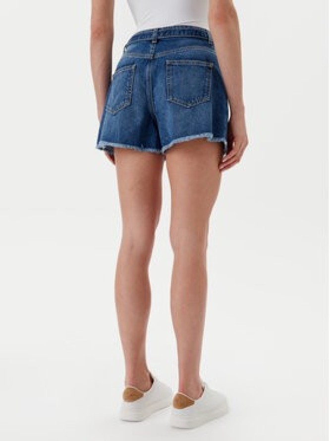 TWINSET Szorty jeansowe 251TP2575 Niebieski Regular Fit