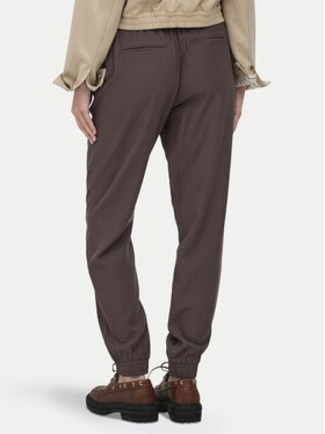 ONLY Spodnie dresowe Kelda 15203946 Brązowy Regular Fit