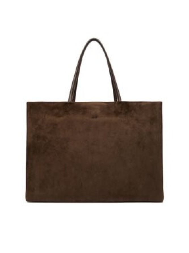 Tory Burch Torebka Ella Suede Tote 170980 Brązowy