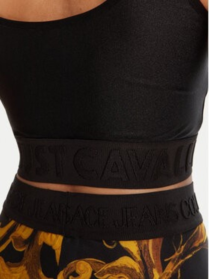 Just Cavalli Top 79PAM204 J0108 Czarny Slim Fit