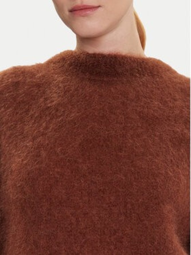 Dixie Sweter M277Y101A Brązowy Relaxed Fit