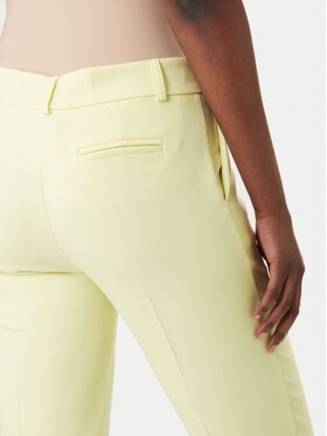 Rinascimento Spodnie materiałowe CFC0128638003 Żółty Slim Fit