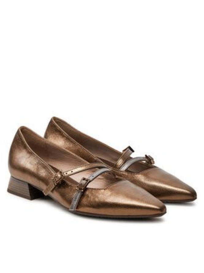 Hispanitas Baleriny Menorca-I24 BHI243567 Złoty