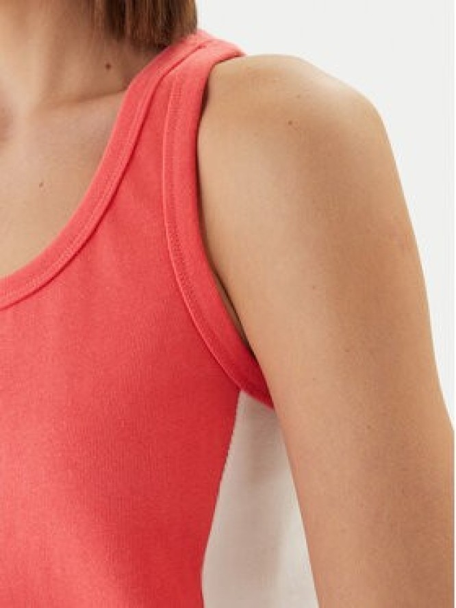 Calvin Klein Swimwear Top LV00Q61152 Różowy Slim Fit