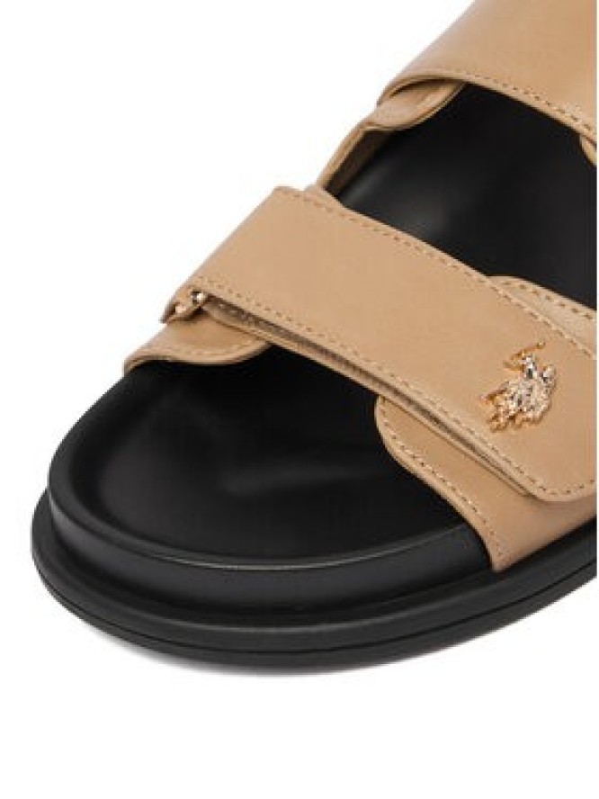 U.S. Polo Assn. Sandały EO-EDITH001W/6Y1 Beżowy