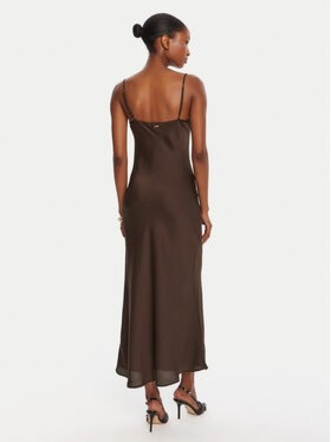 Guess Sukienka codzienna W5GK85 WH9C2 Brązowy Regular Fit