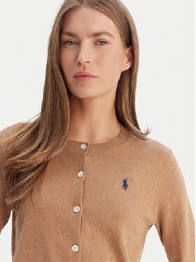 Polo Ralph Lauren Kardigan 211971871007 Beżowy Slim Fit