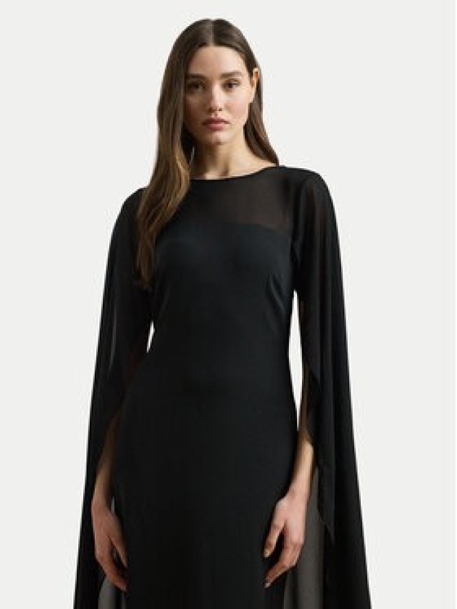 LAUREN RALPH LAUREN Sukienka wieczorowa 253951606001 Czarny Slim Fit