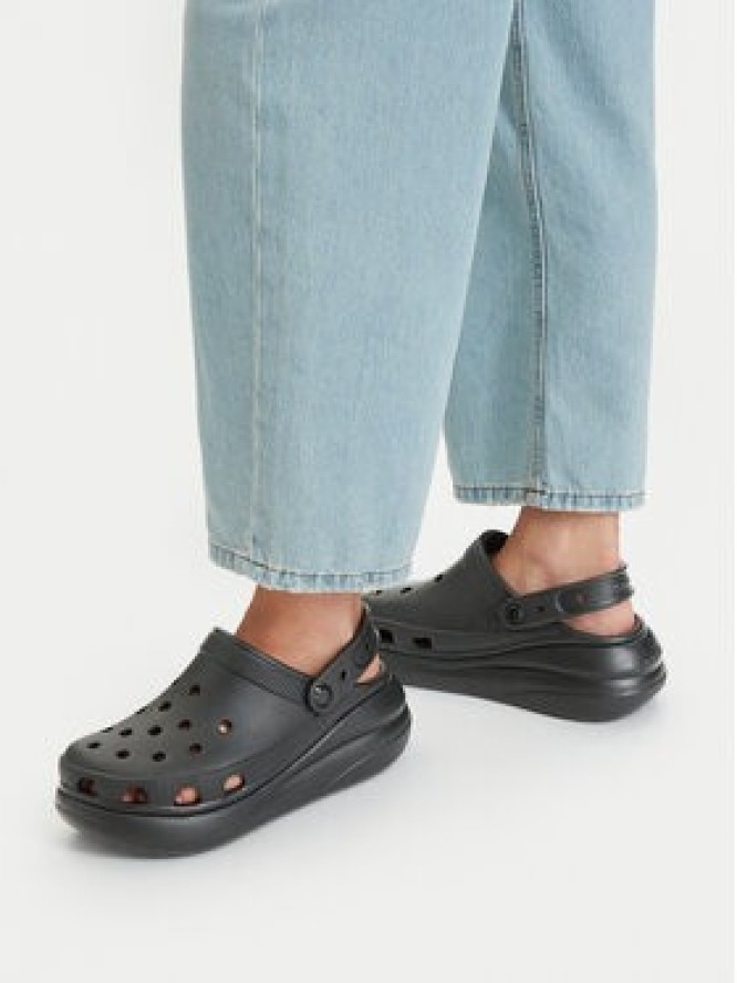 Crocs Klapki Classic Crush Clog 207521 Czarny
